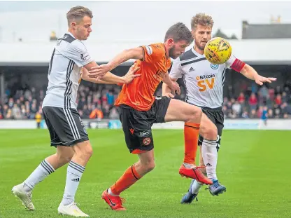  ?? Picture: SNS. ?? Sam Stanton will be in action against Ayr United again on Saturday.