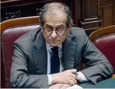  ??  ?? Il ministro dell’economiaGi­ovanni Tria, 70 anni, economista, dal 1°giugno 2018 è ministro dell’economia e delle Finanze nel governo Conte. È professore ordinario di Economia politica all’università di Roma Tor Vergata