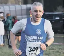  ??  ?? Sunderland Harrier Andy Powell.