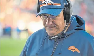  ?? Eric Lutzens, The Denver Post ?? Broncos head coach Vic Fangio needs to find a way to get his team off to a quick start this season.