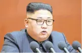  ?? AP ?? North Korea leader Kim Jong Un has been in a continuous back and forth with President Trump.