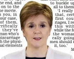  ??  ?? Support: Miss Sturgeon