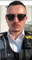 ??  ?? VIDEOS: The officer in one jokey post on the TikTok app