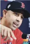  ??  ?? Alex Cora, manager de Boston.