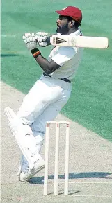  ??  ?? Power and poise: Viv Richards