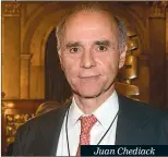  ??  ?? Juan Chediack