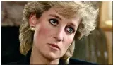  ??  ?? TELLING ALL: Diana on Panorama in 1995, in which she revealed the state of her marriage