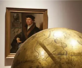  ??  ?? Portret van Thomas More in het MMuseum
Leuven.