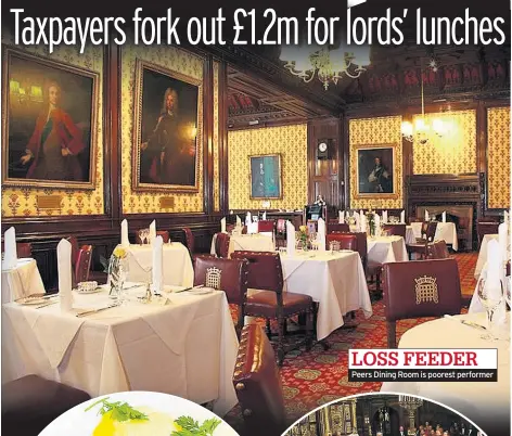  ??  ?? Peers Dining Room is poorest performer