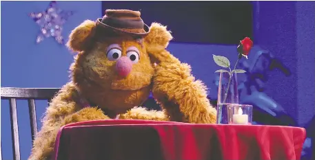  ?? DISNEY+ ?? The lovable Fozzie Bear is among the familiar faces returning to television in the new series Muppets Now.