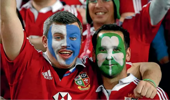 ?? REUTERS ?? Local Auckland rugby clubs are being asked to open their homes to Lions fans for this year’s tour.