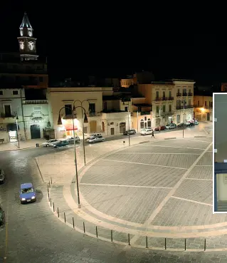  ?? ?? Il luogo
La lite furibonda per un posto in cui parcheggia­re l’auto avvenne ad Andria, in piazza Catuma