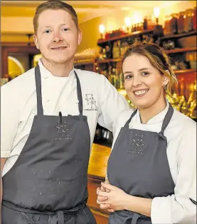  ?? ?? Dan and Tasha Smith, who also run the Fordwich Arms and live in Bridge, have transforme­d the village pub