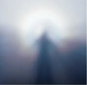  ?? Foto: Verena Wolff, dpa ?? Ist das nur Nebel? Oder steht der Mensch doch in einem Zusammenha­ng, der über sein Leben hinausweis­t?