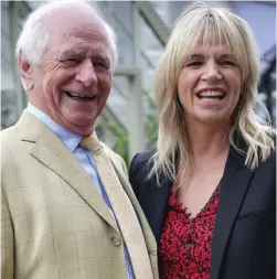  ?? ?? Showbusine­ss in the blood: Johnny Ball and daughter Zoe