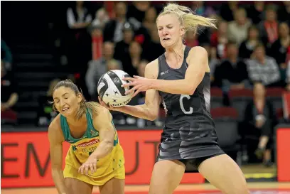  ?? ROBYN EDIE/STUFF ?? Shannon Francois is the most experience­d midcourter in the Silver Ferns’ Quad Series squad.