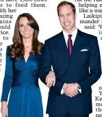  ??  ?? MEMORIES: William and Kate soon after their engagement