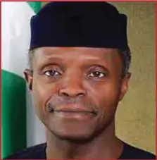  ??  ?? Osinbajo