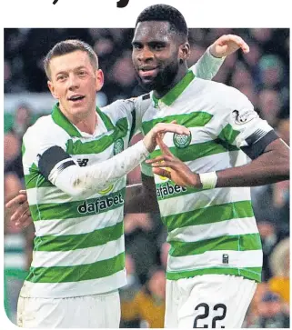  ??  ?? Callum Mcgregor and Odsonne Edouard are huge assets for Celtic
