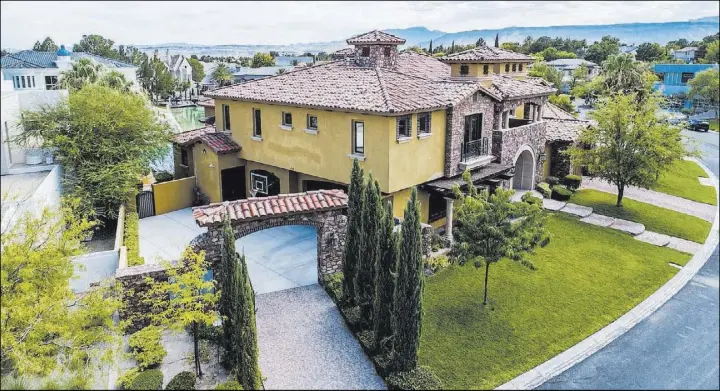  ?? Team Carver Berkshire Hathaway Home Services ?? The home’s 1,534-square-foot, climate-controlled, three-car garage is accessed through a separate driveway.