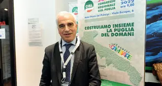  ?? ?? Chi è
Nella foto a sinistra Rocco Palese, assessore regionale alla Sanità, scelto da Emiliano dopo l’addio di Lopalco