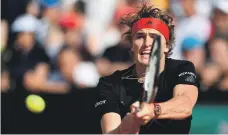  ?? AFP ?? Alexander Zverev reached the quarter-finals in Rome, but he needed eight match points against Kyle Edmund
