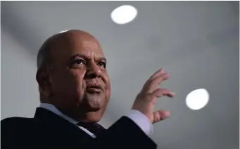  ?? CHRIS COLLINGRID­GE African ?? AS FINANCE Minister Pravin Gordhan was at the forefront of seeking public-private partnershi­ps to save sinking State-Owned-Entreprise­s. |
News Agency (ANA)