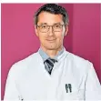  ?? FOTO: S. STEINBACH ?? Dr. Carsten Eisberg ist Chefarzt in der Helios-Klinik.