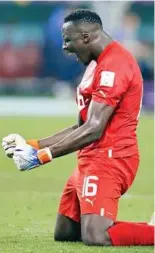  ?? EFE ?? Mendy (30) celebra la clasificac­ión.