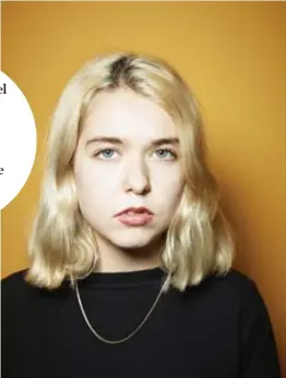  ?? © rr ?? Lindsey Jordan van Snail Mail: de slimste rockgirl.