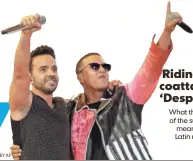  ?? LUIS FONSI AND DADDY YANKEE BY AP ??