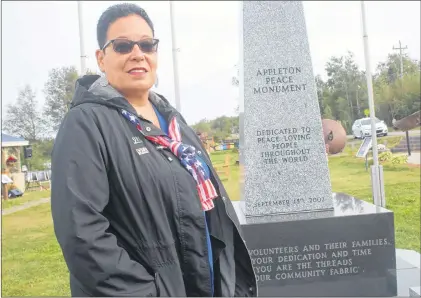  ?? ADAM RANDELL/THE CENTRAL VOICE ?? Jeanette Gutierrez, a 9-11 survivor, has visited central Newfoundla­nd for the past three years. She says the kindness of the area’s people has helped redefine the tragic event.