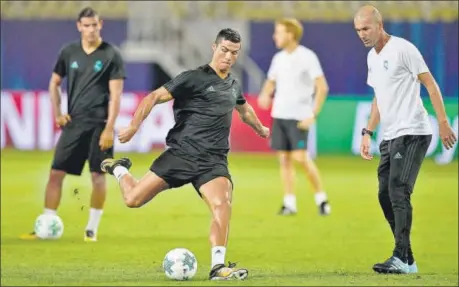  ?? GETTY IMAGES ?? Cristiano Ronaldo is expected to carry the burden of missing strikers Karim Benzema and Gareth Bale.