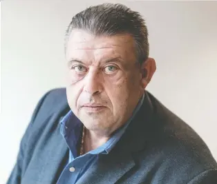  ?? DAVE SIDAWAY ?? Three men allegedly assaulted retired police detective Pietro Poletti at his Lasalle home last week.