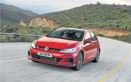  ??  ?? TREND SETTER: The latest updated Golf continues to offer a car that sets benchmarks in comfort, practicali­ty, safety and efficiency