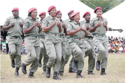  ??  ?? Although criticised by the West, the National Youth Service programme managed to cut across racial, religious, cultural and political lines creating patriotic Zimbabwean­s dedicated to the developmen­t and success of their nation