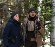  ?? FRED HAYES, THE WEINSTEIN COMPANY ?? Elizabeth Olsen and Jeremy Renner in “Wind River.”