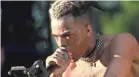  ?? MIAMI HERALD VIA GETTY IMAGES ?? XXXTentaci­on was shot in a robbery.