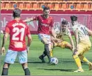  ?? FOTO: NÀSTIC ?? El líder Nàstic No defraudó