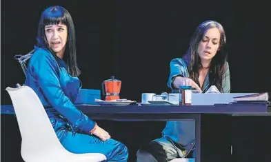  ?? CORTESÍA: MEJORTEATR­O ?? Narra el reencuentr­o de dos hermanas que no se han visto en 20 años