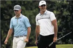  ??  ?? Sibling revelry: Brothers Chase, left, and Brooks Koepka playing together in Louisiana this year