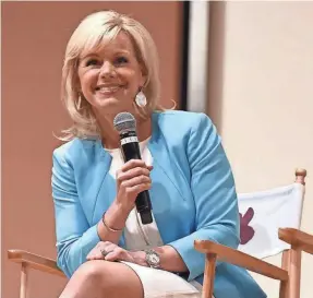  ??  ?? Gretchen Carlson accused Roger Ailes of sabotaging her career after she rejected his advances. Her suit was settled for $20 million. NOAM GALAI/GETTY IMAGES