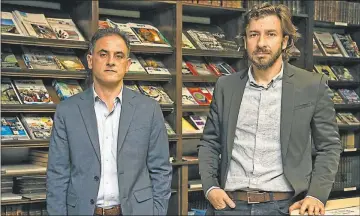  ?? NESTOR GRASSI ?? COLABORACI­ON. Entre los investigad­ores Julián Maggini, de la Austral, y David Furman, de Stanford.