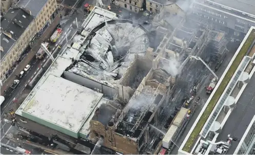  ?? GLASGOW ?? 0 The O2 ABC nightclub in Glasgow suffered catestroph­ic damage during the fire which gutted the Glasgow School of Art last June