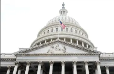  ?? NICHOLAS KAMM/AFP ?? The US Capitol in Washington, DC. Today, Congress will hear from Sally Yates, deputy attorney-general under President Barack Obama, and former Director of National Intelligen­ce James Clapper on Russia’s meddling in last year’s presidenti­al election.