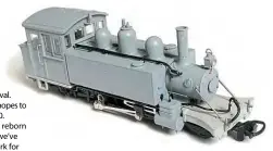  ??  ?? The latest running sample of Lynton & Barnstaple Railway Baldwin 2-4-2T Lyn was received in mid-march for approval. Heljan stressed the preproduct­ion model shown here does not represent any specific version and is fitted with detail parts from different periods. HELJAN