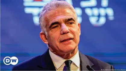  ??  ?? Yair Lapid came second in the latest election and has promised to form a unity government