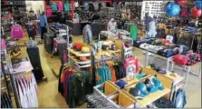  ?? DIGITAL FIRST MEDIA FILE PHOTO ?? Schuylkill Valley Sports has announced it will be opening a temporary “Fan shop” in the Coventry Mall for the holidays. The chain opened a new Pottstown-area store last year at the Upland Square Shopping Center in West Pottsgrove. Shown here is a view...