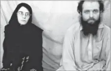  ?? CP PHOTO ?? This still image made from a 2013 video released by the Coleman family shows Caitlan Coleman and her husband, Canadian Joshua Boyle in a militant video given to the family. The American woman, her Canadian husband and their three young children have...