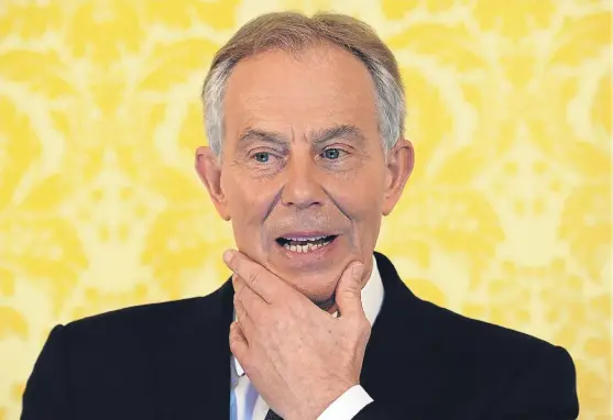  ?? Picture: PA. ?? Helen would rather Tony Blair did not involve himself in current affairs. He’s not the only one she’s not keen on, either...